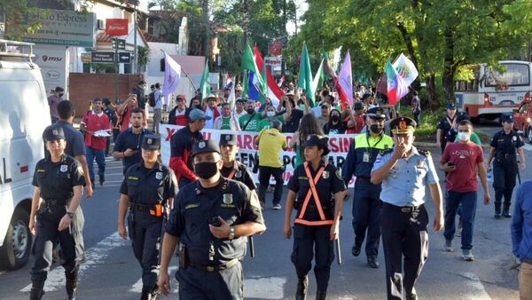 Marcha campesina se prepara con mirada puesta en las elecciones 