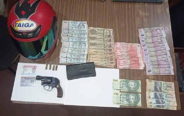 Detienen a gerente de un servicentro por repeler a tiros a dos asaltantes en Capiatá – Prensa 5