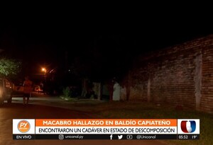 Hallan el cuerpo de hombre desaparecido en Capiatá - Unicanal