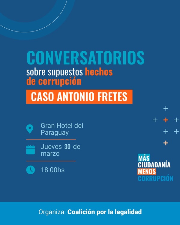 Coalición por la Legalidad invita a conversatorio sobre presunta corrupción en el Poder Judicial - .::Agencia IP::.