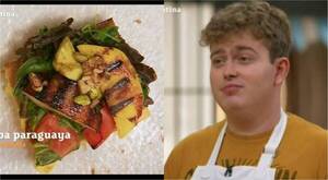 [VIDEO] Participante de Masterchef de ashá presentó su rara sopa paraguaya