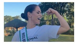 Fabi Martínez ya ganó la primera competencia en el Miss Grand Paraguay