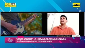 Video: “Verte Sonreír’', lo nuevo de Domingo Sounds - ABC Noticias - ABC Color