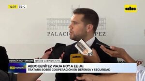 Video: Abdo Benítez viaja hoy a EE.UU. - ABC Noticias - ABC Color