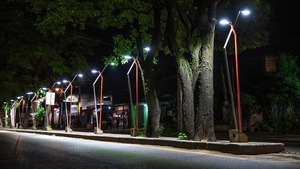 Estiman que sistema de iluminación sobre Manuel Ortiz Guerrero culminaría esta semana - San Lorenzo Hoy