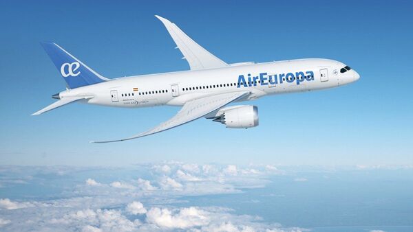 Air Europa con vuelos diarios a Madrid