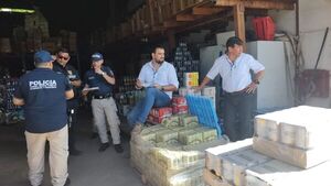 Incautan productos de contrabando en Coronel Oviedo