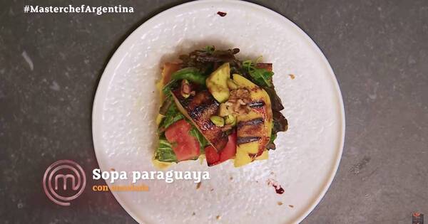 La Nación / Un participante de Masterchef Argentina preparó curiosa sopa paraguaya
