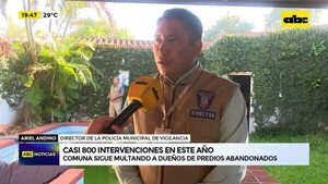 Video: Casi 800 intervenciones en este año  - ABC Noticias - ABC Color