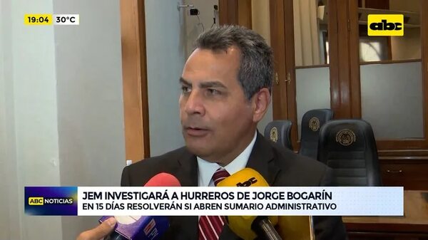 Video: JEM investigará a hurreros de Jorge Bogarín - ABC Noticias - ABC Color