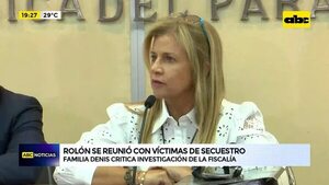Video: Rolón se reunió con víctimas de secuestro  - ABC Noticias - ABC Color