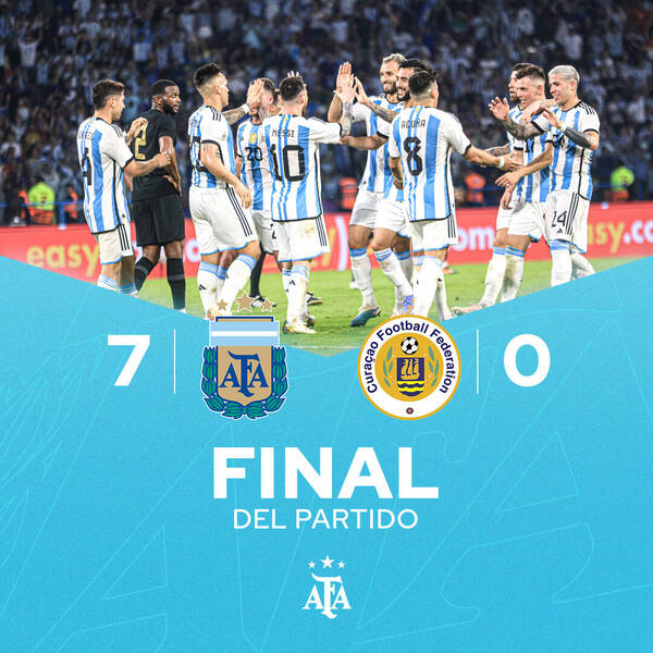 [VIDEO] Messi llegó a los 100 goles y Argentina aplastó a Curazao