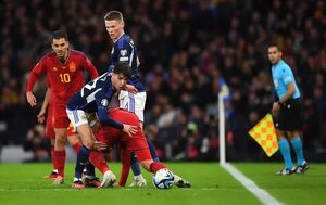 España sufre dura derrota en Escocia camino a la Eurocopa 2024 - Fútbol Internacional - ABC Color