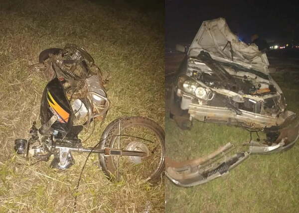 Motociclista fallece durante accidente en Campo 9 - Noticiero Paraguay