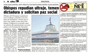 Enmienda: la ciudadanía escrachaba y desde los templos temían a la dictadura - Política - ABC Color