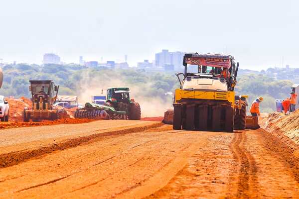 Costanera Sur avanza con la construcción de base estabilizada - .::Agencia IP::.