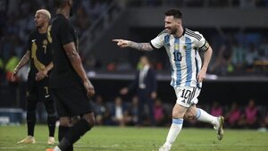 Argentina golea a Curazao en Santiago del Estero
