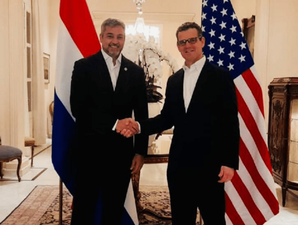 Subdirector de la CIA se reúne con Mario Abdo Benítez y el ministro de Inteligencia · Radio Monumental 1080 AM