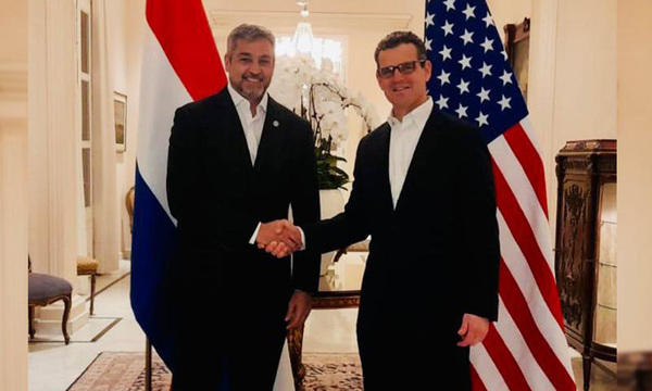 Mario Abdo se reunió con David Cohen, subdirector de la CIA de EEUU - OviedoPress