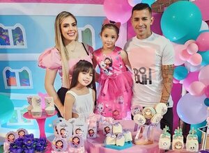 Derlis González celebró los 7 años de Isabella: “Espero verte siempre feliz” - Gente - ABC Color