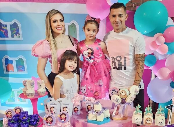 Derlis González celebró los 7 años de Isabella: “Espero verte siempre feliz” - Gente - ABC Color
