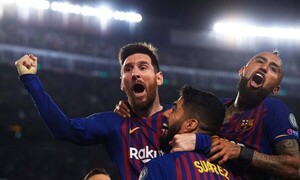 El emotivo gesto que tuvo Lionel Messi con la familia de Arturo Vidal - Unicanal