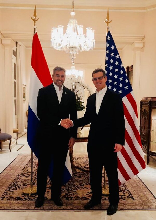 Reunión entre presidente Abdo y subdirector de la CIA sobre cooperación contra amenazas globales - .::Agencia IP::.