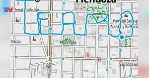 La Nación / ¡La caminata más romántica! Joven planeó recorrido para decir “te amo” con el GPS