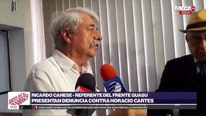 Presentan denuncia contra Horacio Cartes por supuesto fraude en el contrato Tape Porã - Megacadena — Últimas Noticias de Paraguay