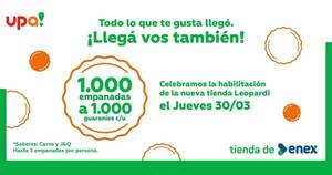 La Nación / Upa! habilita una nueva tienda sobre la calle Leopardi con una promo increíble