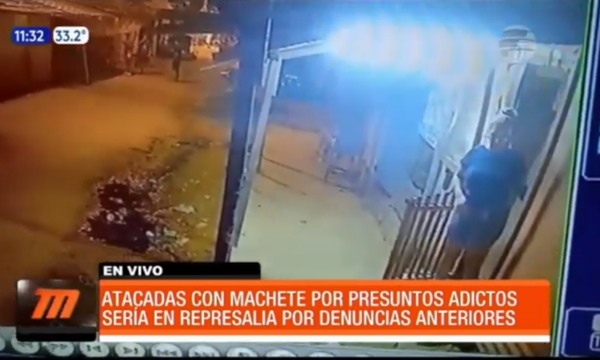 Atacada con machete por presuntos adictos | Telefuturo
