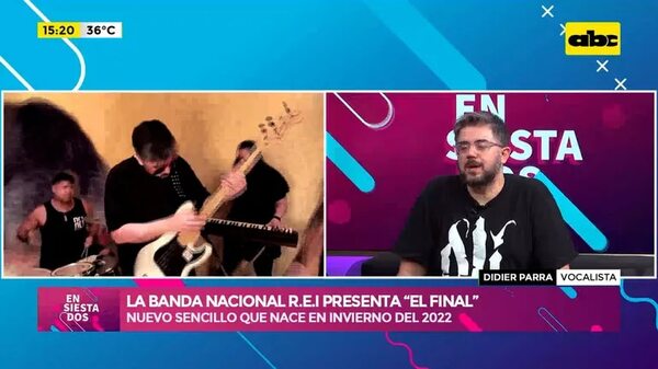 Video: La banda nacional R.E.I presenta “El Final” - Ensiestados - ABC Color