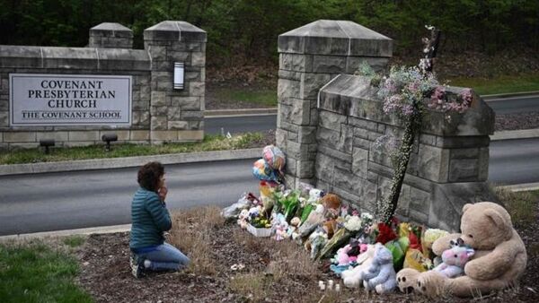 EE. UU: Estudiantes dedicaron memorial a víctimas del tiroteo en colegio de Nashville - ADN Digital