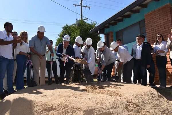 San Antonio: palada inicial para la construcción del primer hospital materno infantil - Nacionales - ABC Color