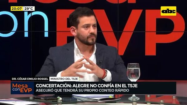 Video: Efraín Alegre no confía en el TSJE - Mesa de Periodistas - ABC Color