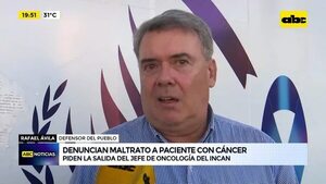 Video: Denuncian maltrato a paciente con cáncer  - ABC Noticias - ABC Color
