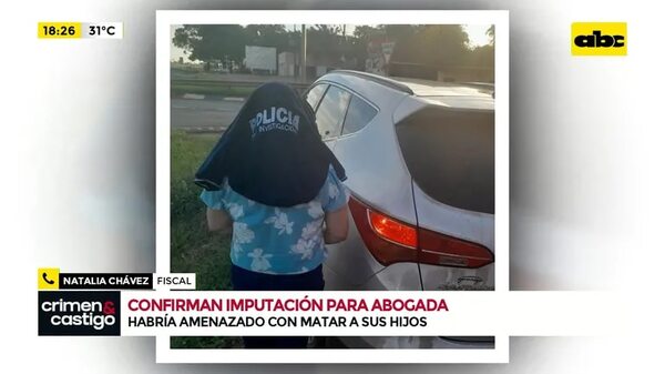 Video: Confirman imputación para abogada - Crimen y castigo - ABC Color