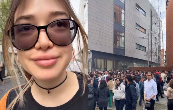 [VIDEO] "Mba'e la oikopáva", he'i paraguaya mientras evacuaba un edificio en Irlanda