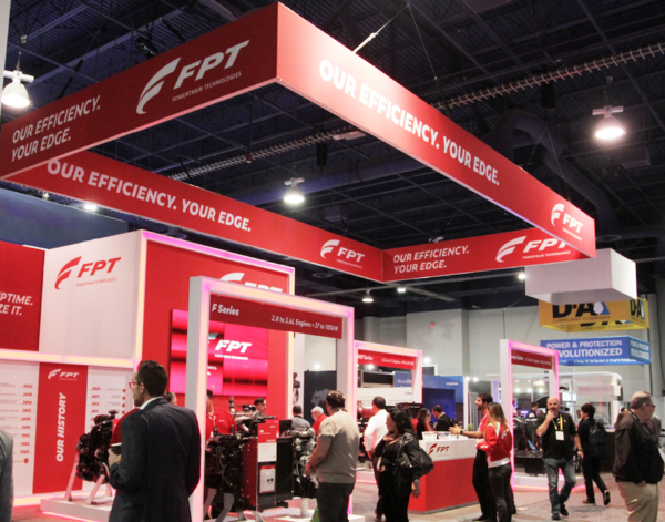 FPT Industrial llevó a Conexpo CON/AGG 2023 su amplia gama de soluciones para equipos de construcción