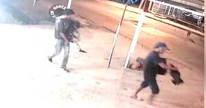 La Nación / Dos delincuentes roban centro de salud de Luque