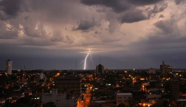 Alerta de tormentas para varios departamentos - Noticiero Paraguay