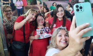 Fuerte apoyo de las bases coloradas a Rocío Abed en Hernandarias y Ciudad del Este – Diario TNPRESS