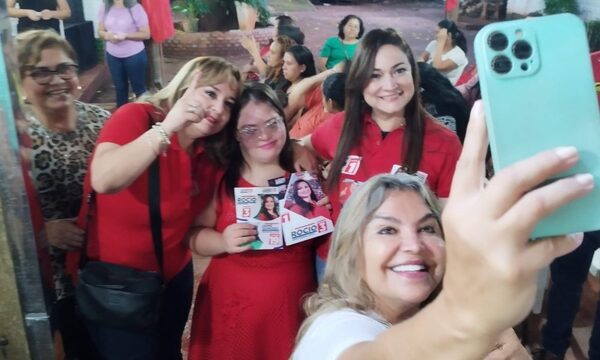 Fuerte apoyo de las bases coloradas a Rocío Abed en Hernandarias y Ciudad del Este – Diario TNPRESS