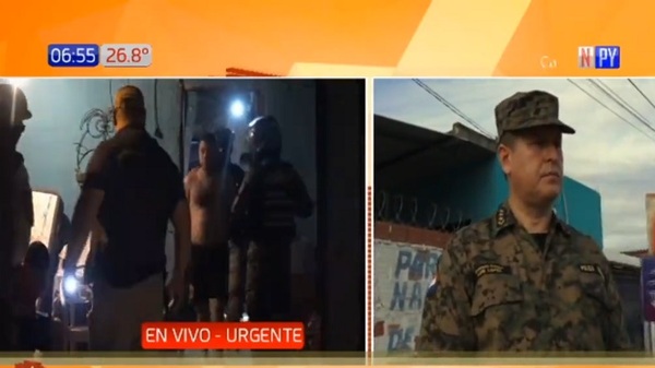 Allanamientos simultáneos en barrios Santa Ana y Roberto L. Petit - Noticias Paraguay