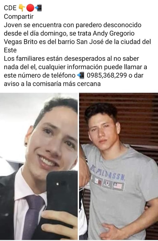 DONDE VAN LOS DESAPARECIDOS??? EN PARAGUAY SIN PLATA NO HAY RESPUESTA - La Voz del Norte