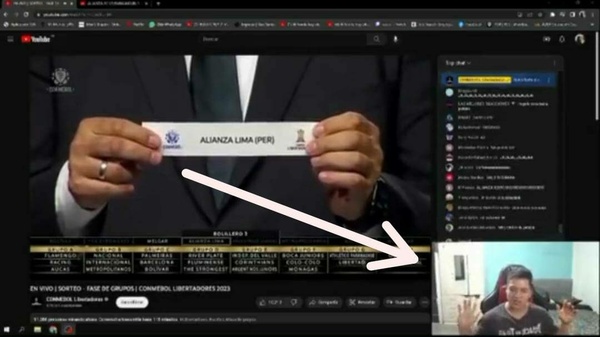 Hincha "peruca" ningunea a Olimpia y Libertad en la Libertadores: "Accesibles y ganables"
