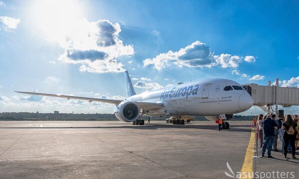 Air Europa conecta a Paraguay y Europa con vuelos diarios