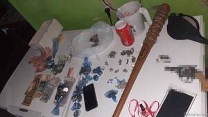 Allanamientos mbarete en barrios de Asunción dejan 13 apresados