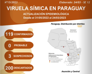 ASCIENDEN A 119 LOS CASOS DE VIRUELA SÍMICA EN PARAGUAY - Itapúa Noticias