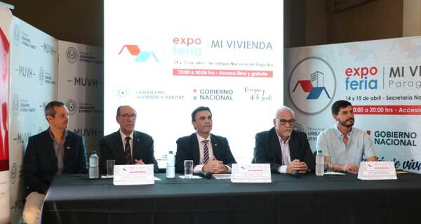 Realizaron el lanzamiento oficial de la Expo Feria Mi Vivienda Paraguay 2023